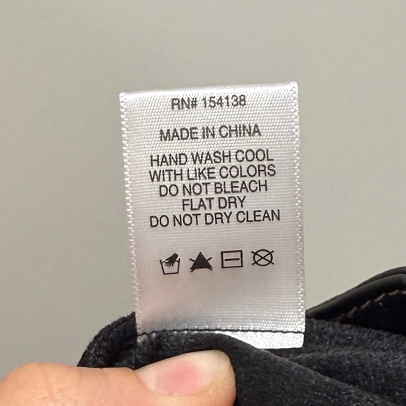 NWT STAUD Elliot Vegan Leather Straight-Leg Pants Sz 10 Black Fall Staple Timele - Picture 11 of 12